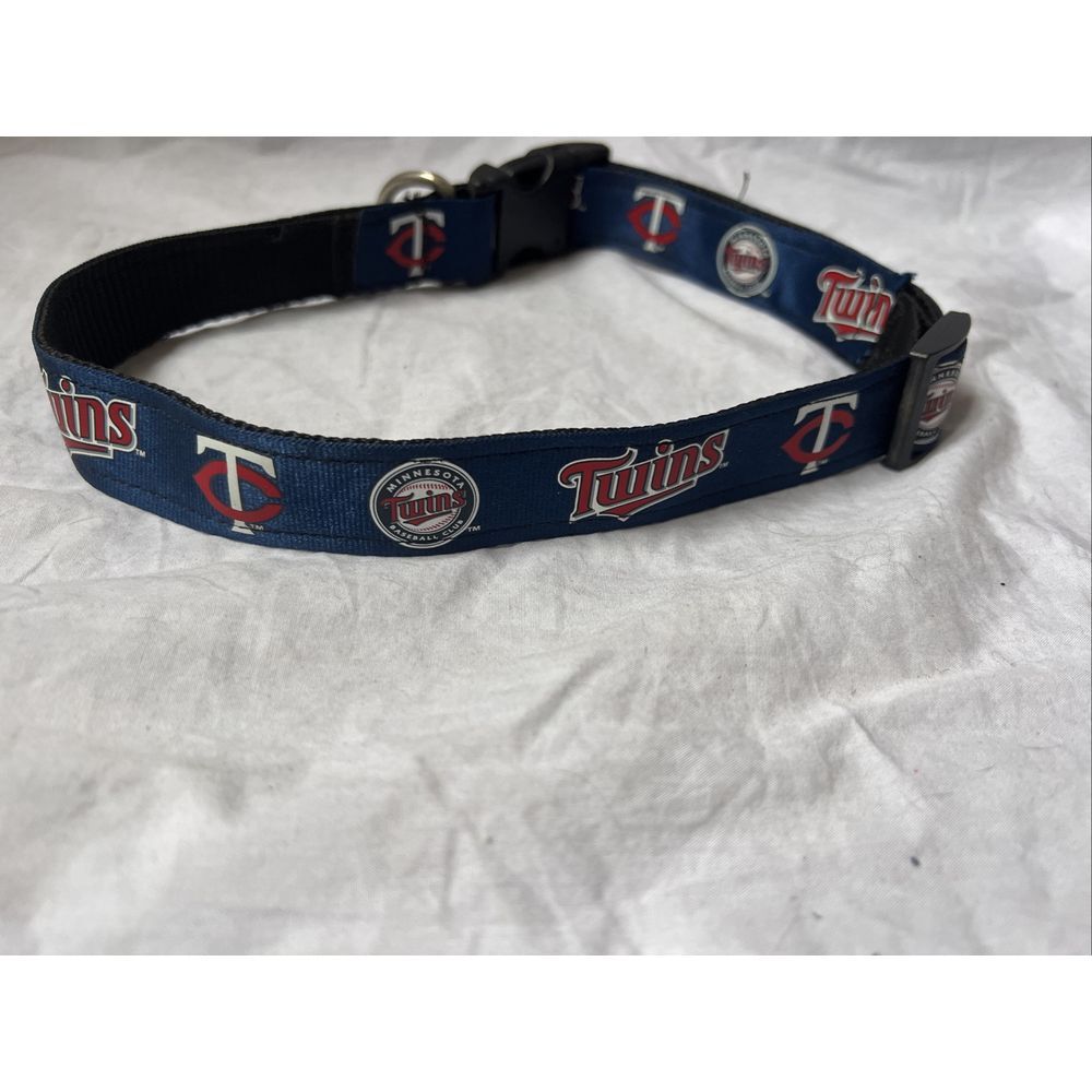 Minnesota Twins MLB Dog Collar Med-Lg Dog‎